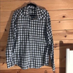 Mens Banana Republic slim fit button down shirt